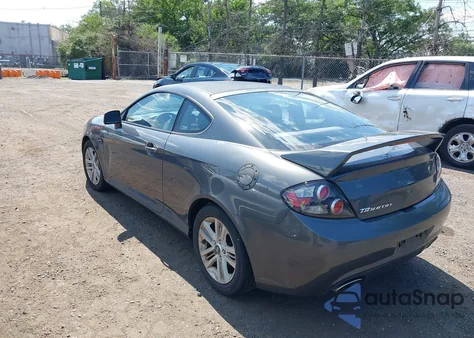 2007 Hyundai Tiburon Gs из США, поврежденный, VIN KMHHM66D87U243753